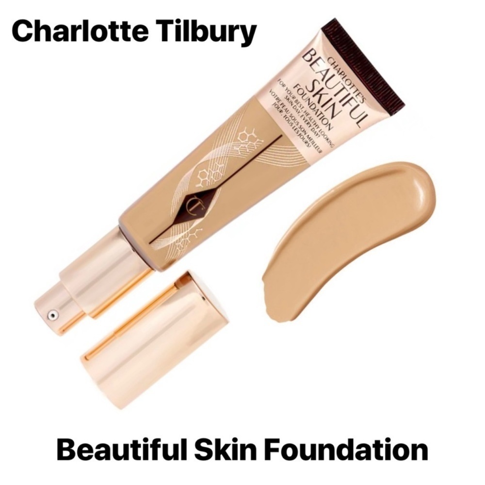 B19 CHARLOTTE TILBURY BEAUTIFUL SKIN FOUNDATION-7 COOL FROID NIB